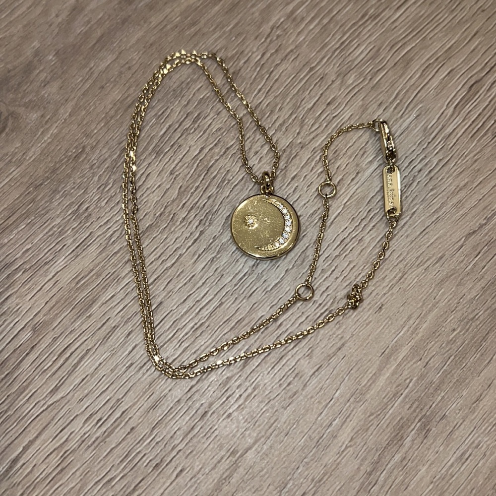 Ana Luisa moon pendant necklace